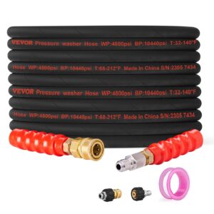 Pressure Washer Hose, 100FT, Kink Free 3/8"
