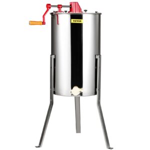 Manual Honey Extractor, 3 Frames Honey Spinner Extractor