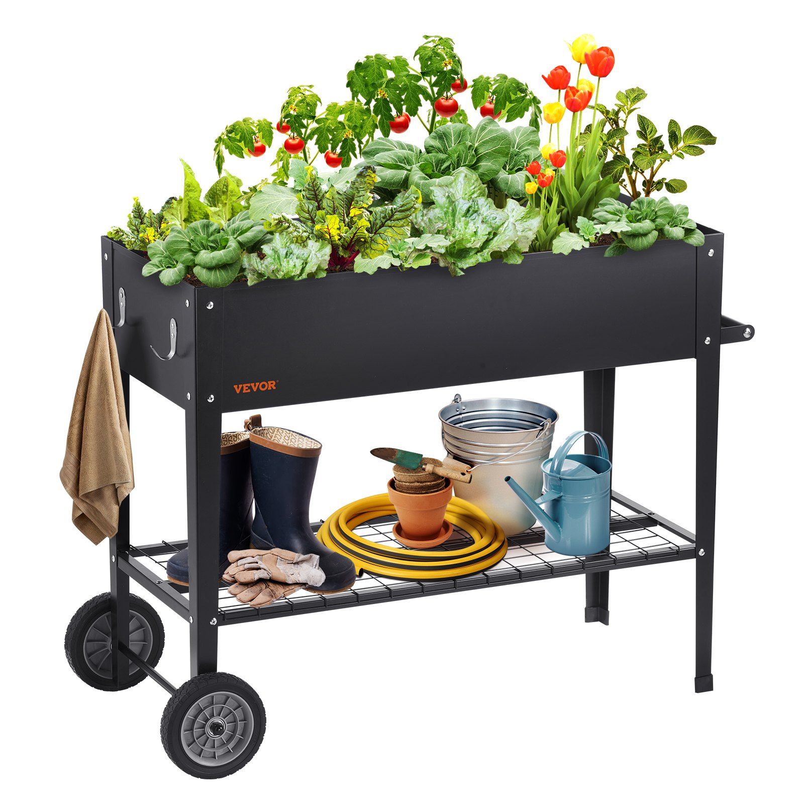 Raised Garden Bed, 42.5 x 19.5 x 31.5 inch