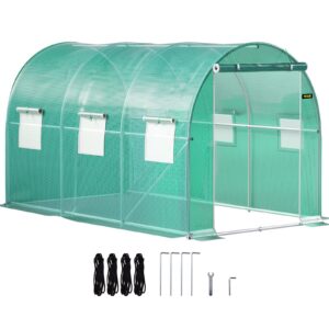 12 x 7 x 7 ft Walk-in Tunnel Greenhouse, Portable