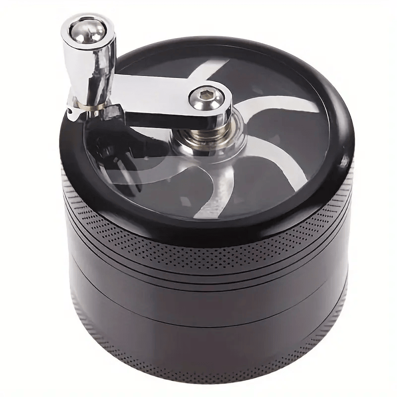Herb Grinder Spice Herbal Metal Crusher Handle Hand Muller