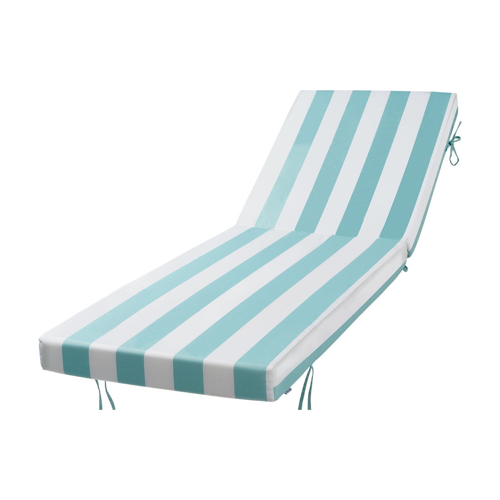 Chaise Lounge Cushion, 80 x 26 x 4 in, Set of 2