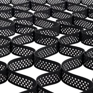 Gravel Grid, 3 Inch Depth, 24.93 x 9.52 FT, Grass Ground Retainer, Permeable Geo Grids Driveway Stabilization