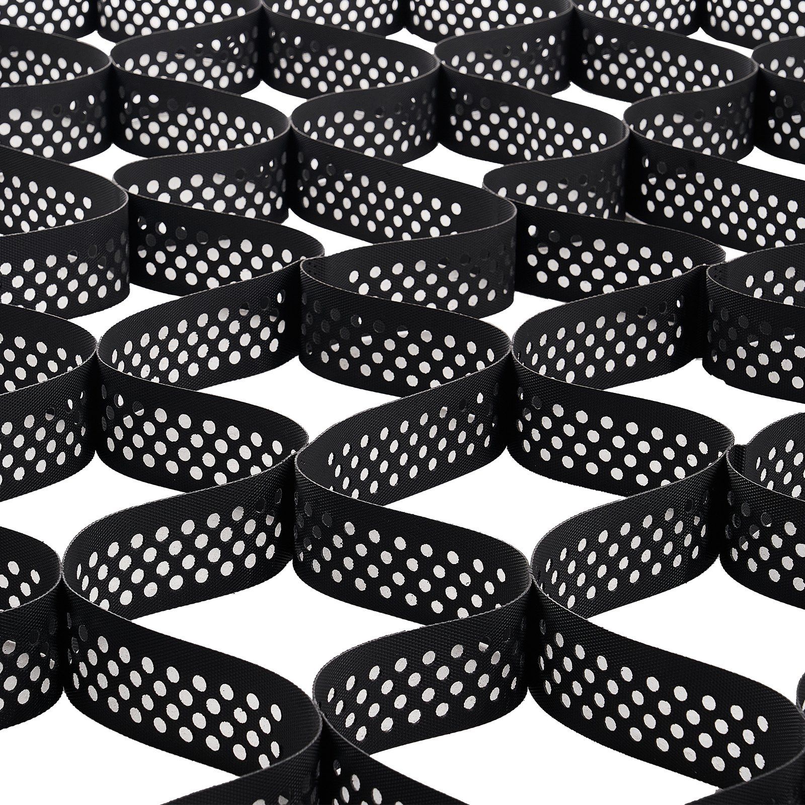 Gravel Grid, 3 Inch Depth, 24.93 x 9.52 FT, Grass Ground Retainer, Permeable Geo Grids Driveway Stabilization