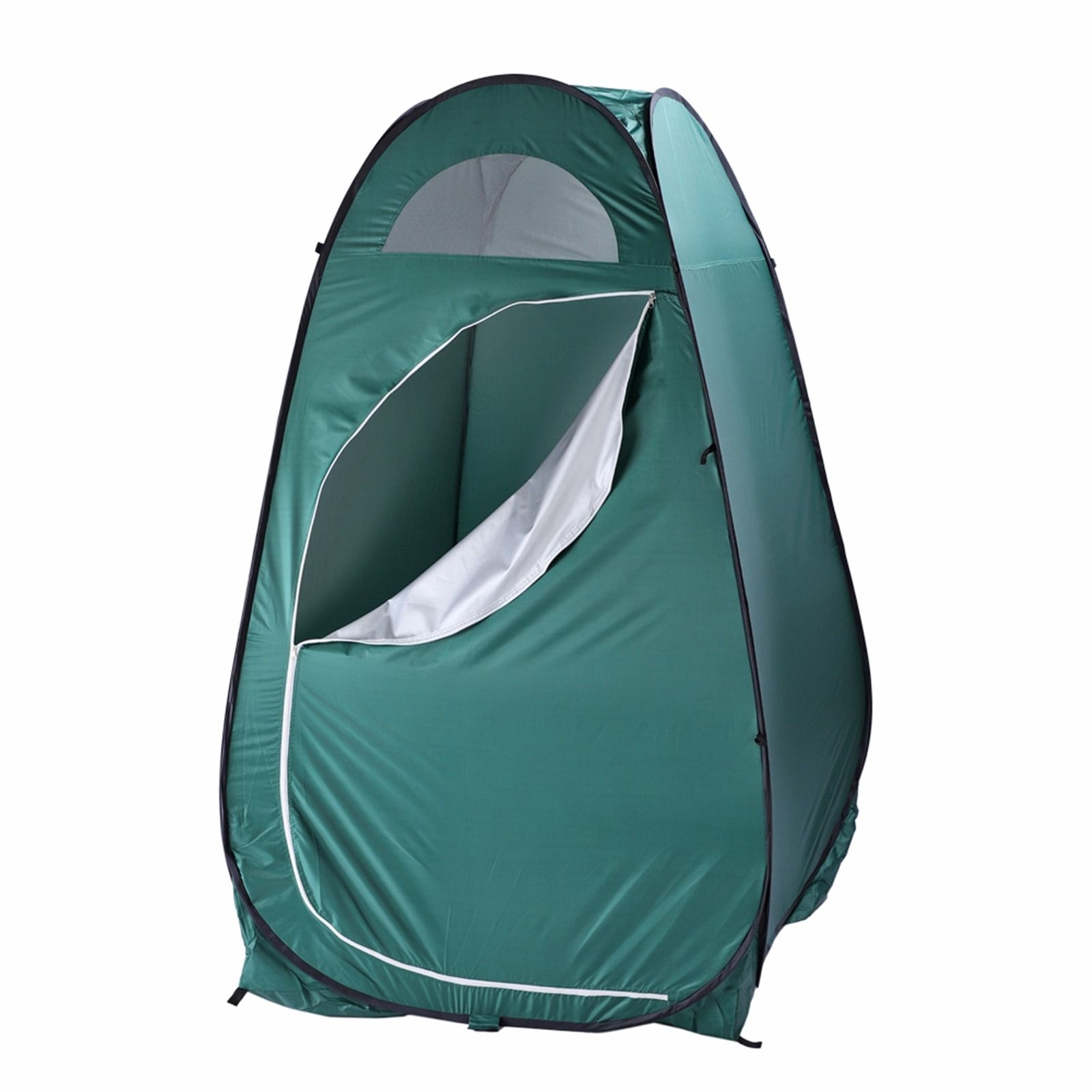 Pop Up Privacy Shower Tent  Waterproof Zipper Closure