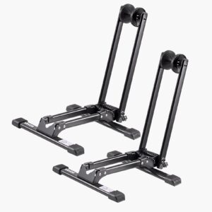 Bike Racks 2 Pack, Fits 20 to 29 Inch Mountain & Road Bikes, Alloy Steel Rust-Resistant