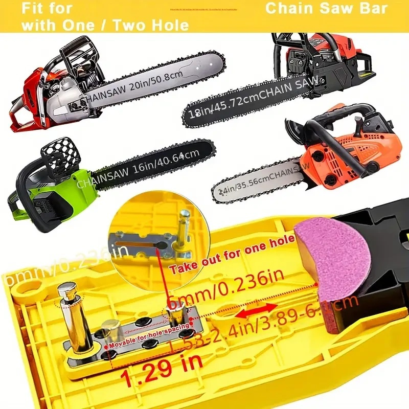Chainsaw Teeth Sharpener, Portable Chain Saw Sharpener Tool