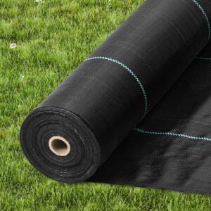 Weed Barrier Landscape Fabric, 3 x 300FT Heavy Duty Garden Weed Fabric