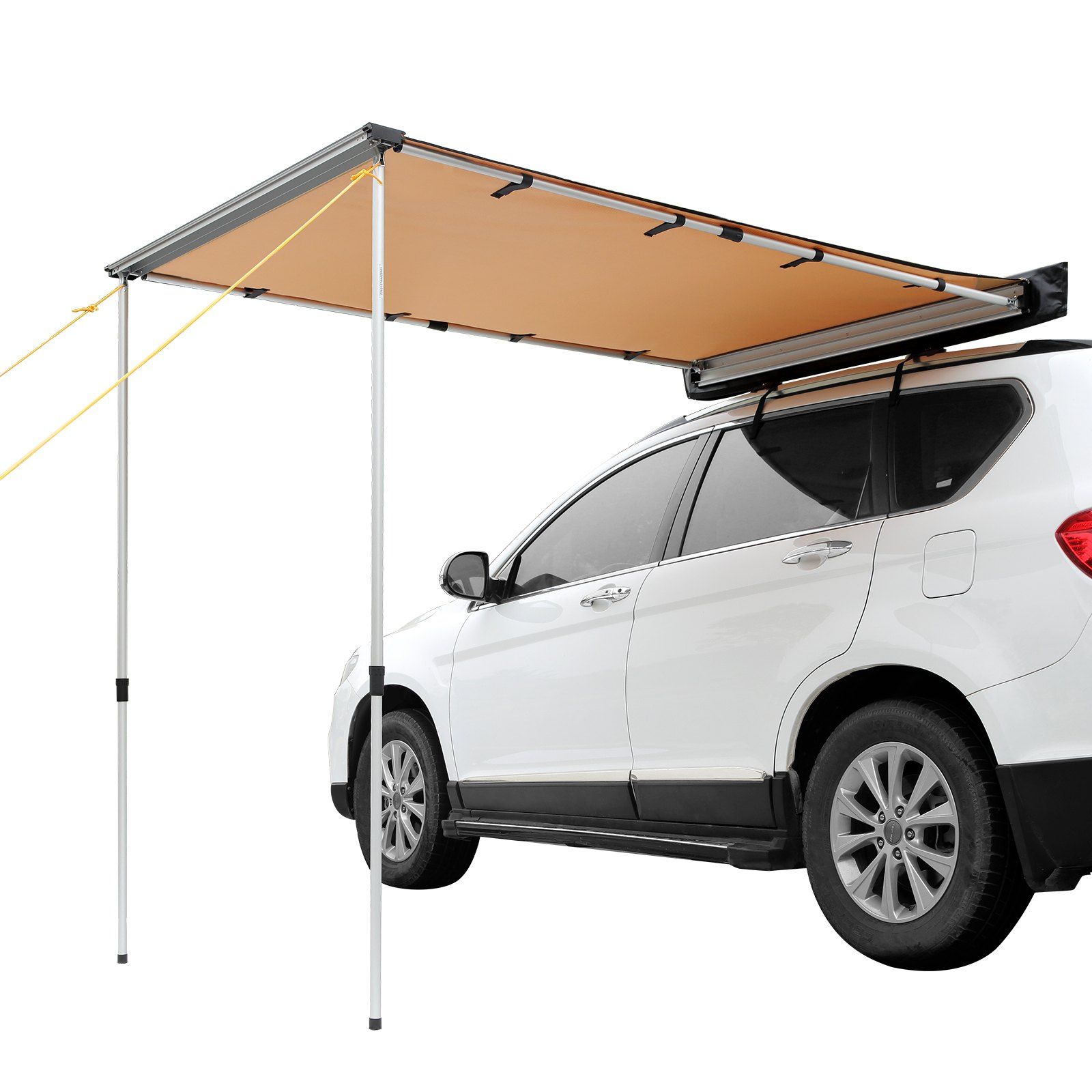 Car Side Awning, Large 4.6'x6.6' Shade Coverage