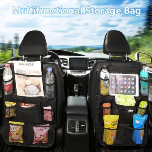 Car Front Seat Organizer | US Quality, Multi-Compartment Storage