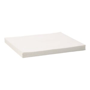 Fryer Filter Paper, 100 Sheets, 19.3" x 16.1", Replacement Deep Fryer Filter Sheets for 18L/38L Commercial Mobile Fryer Filter Machine, for Restaurant, Fast Food Shop, Carnival Concession Stand