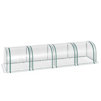 Portable Plant Refuge: 13ft Tunnel Greenhouse with UV Protection